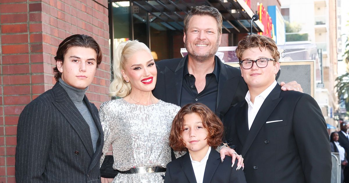Gwen Stefanis sons are all grown up as singer gets star on Hollywood